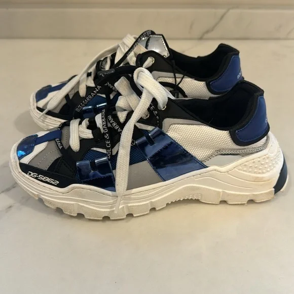 Children’s Dolce & Gabbana Kids Space low-top sneakers - size EU 35 US 3.5 - Picture 5 of 9